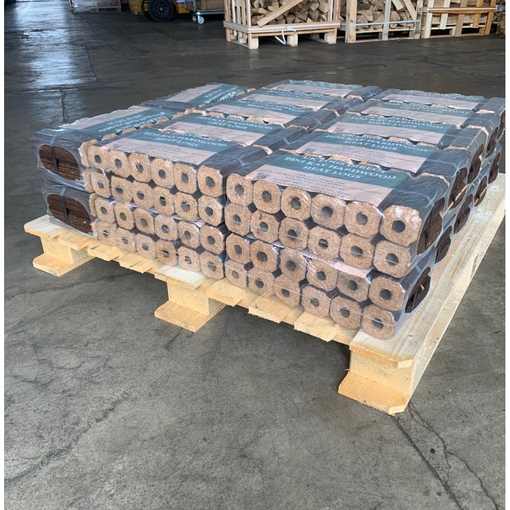 24 Packs Of Genuine PINI KAY OAK Hardwood Heat Logs 24 Packs Of Genuine PINI KAY OAK Hardwood Heat Logs