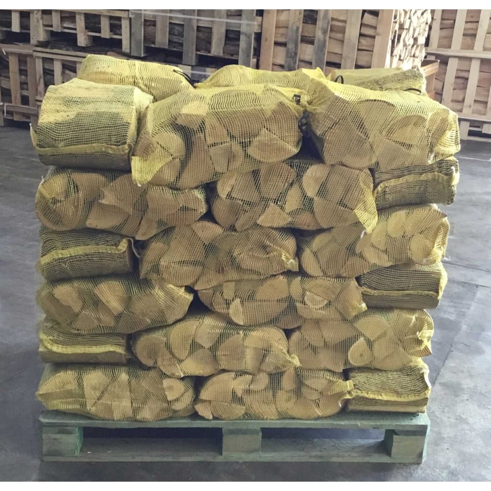 40 Handy Nets Of Kiln Dried ASH & BIRCH Logs Delivered 40 Handy Nets Of Kiln Dried ASH & BIRCH Logs Delivered