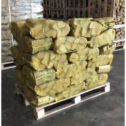 40 Handy Nets Of Kiln Dried BIRCH Logs Delivered