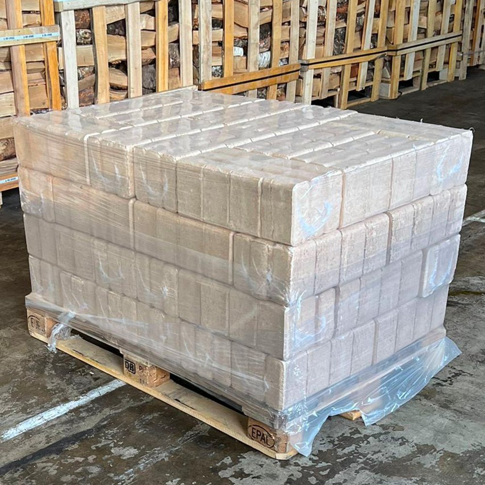 48 Packs Of RUF Birch Hardwood Briquettes 48 Packs Of RUF Birch Hardwood Briquettes