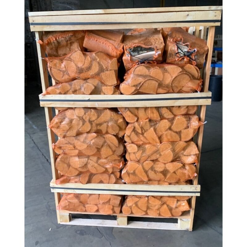 60 Handy Nets Of Kiln Dried BIRCH Logs Delivered