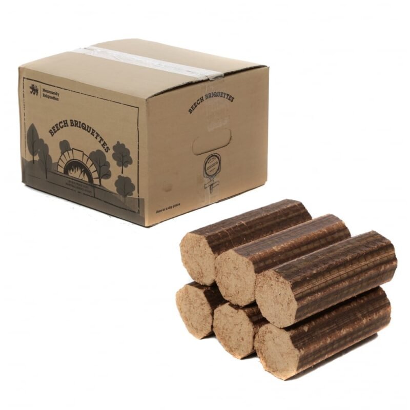 72 Boxes Of Normandy BEECH Briquettes In Boxes