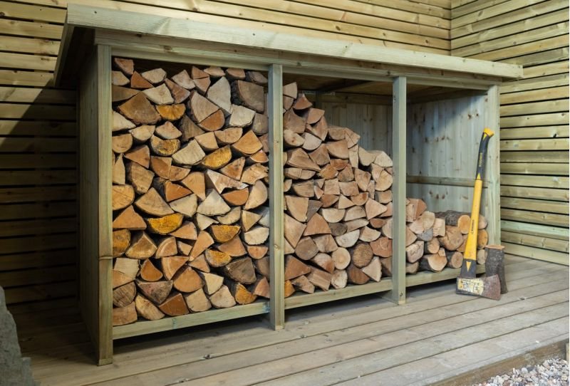 BILLINGTON LOG STORE LARGE BILLINGTON LOG STORE LARGE