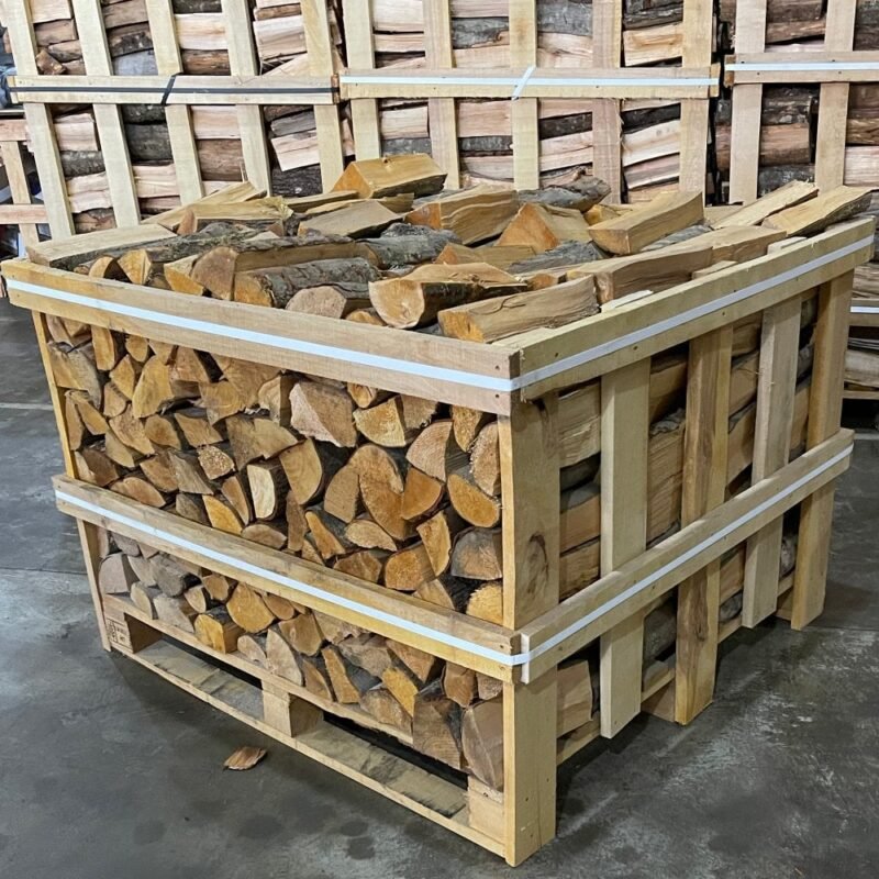 Kiln Dried ALDER Logs Half Crate