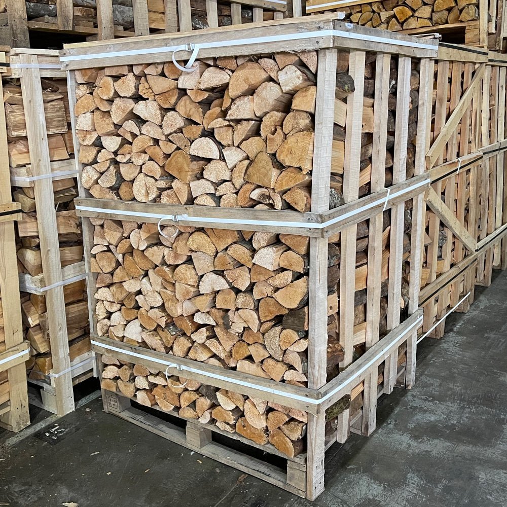 Kiln Dried ALDER Logs Large Crate Kiln Dried ALDER Logs Large Crate