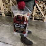 Kiln Dried ASH Logs Half Crate Plus Six Bags Of Kindling
