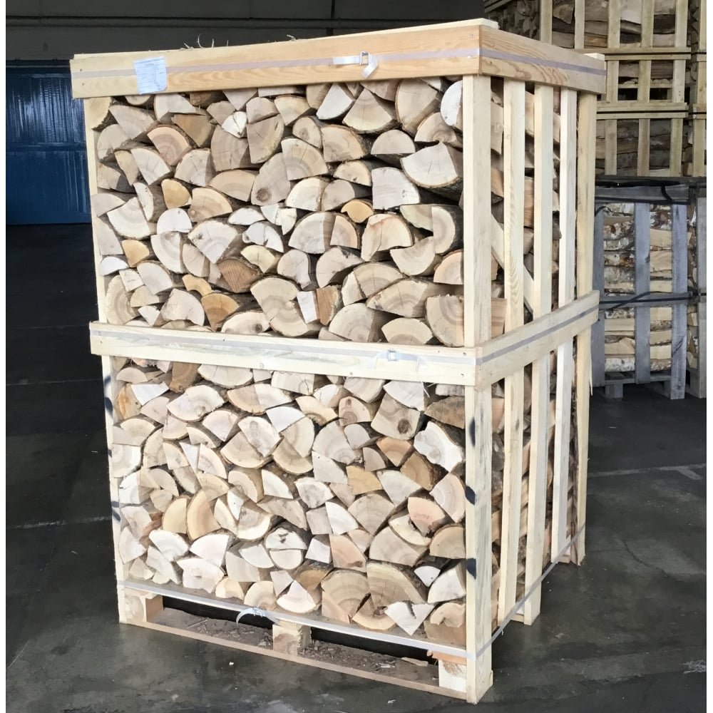 Kiln Dried ASH Logs Large Crate Kiln Dried ASH Logs Large Crate