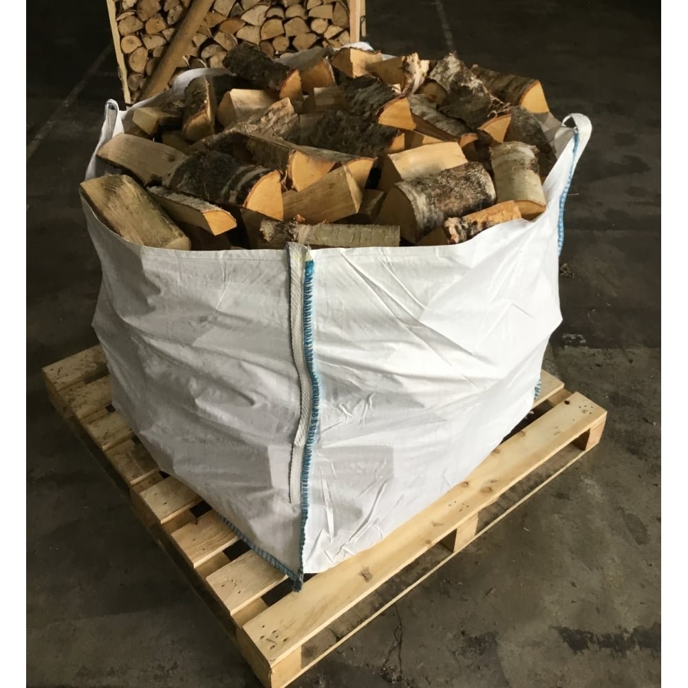 Kiln Dried BIRCH Logs BULK Bag Full Of Low Moisture Logs Kiln Dried BIRCH Logs BULK Bag Full Of Low Moisture Logs