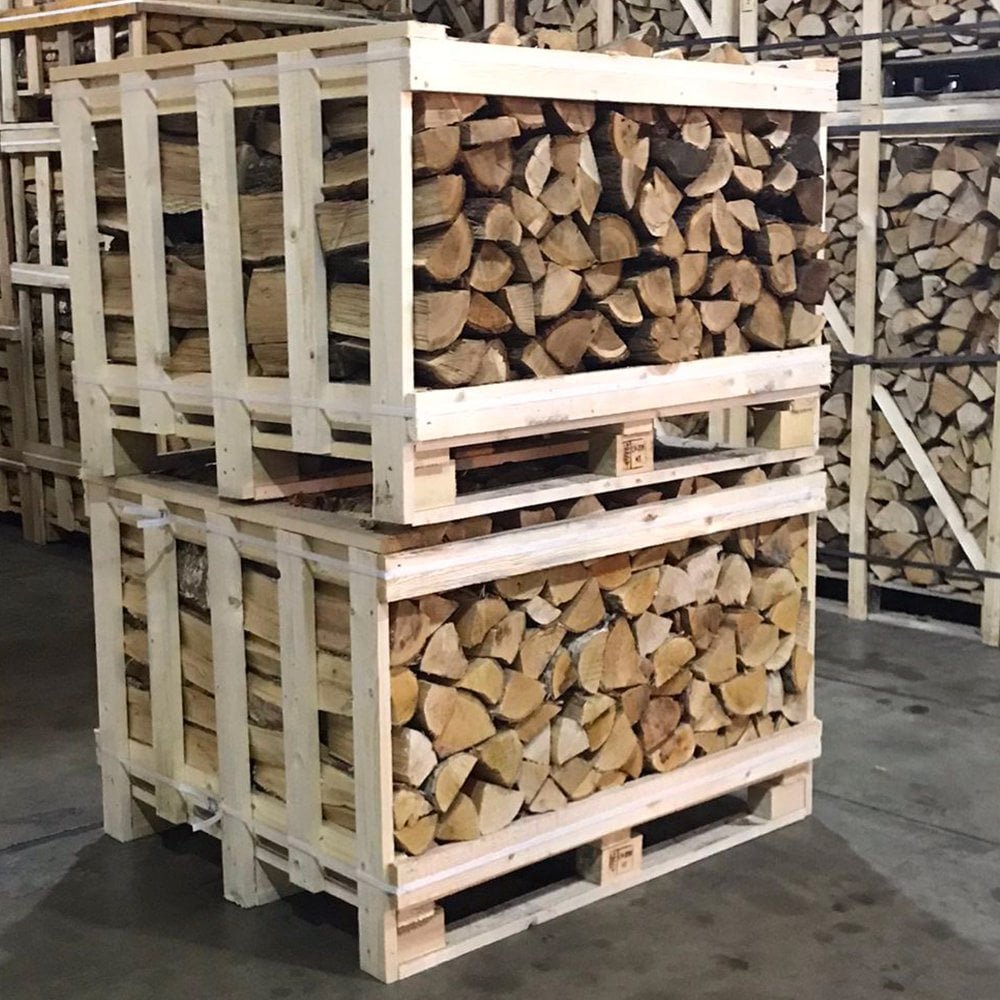 Kiln Dried Half OAK Crate & Half BIRCH Crate Stack Kiln Dried Half OAK Crate & Half BIRCH Crate Stack