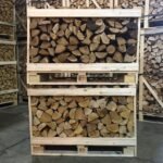 Kiln Dried Half OAK Crate & Half BIRCH Crate Stack