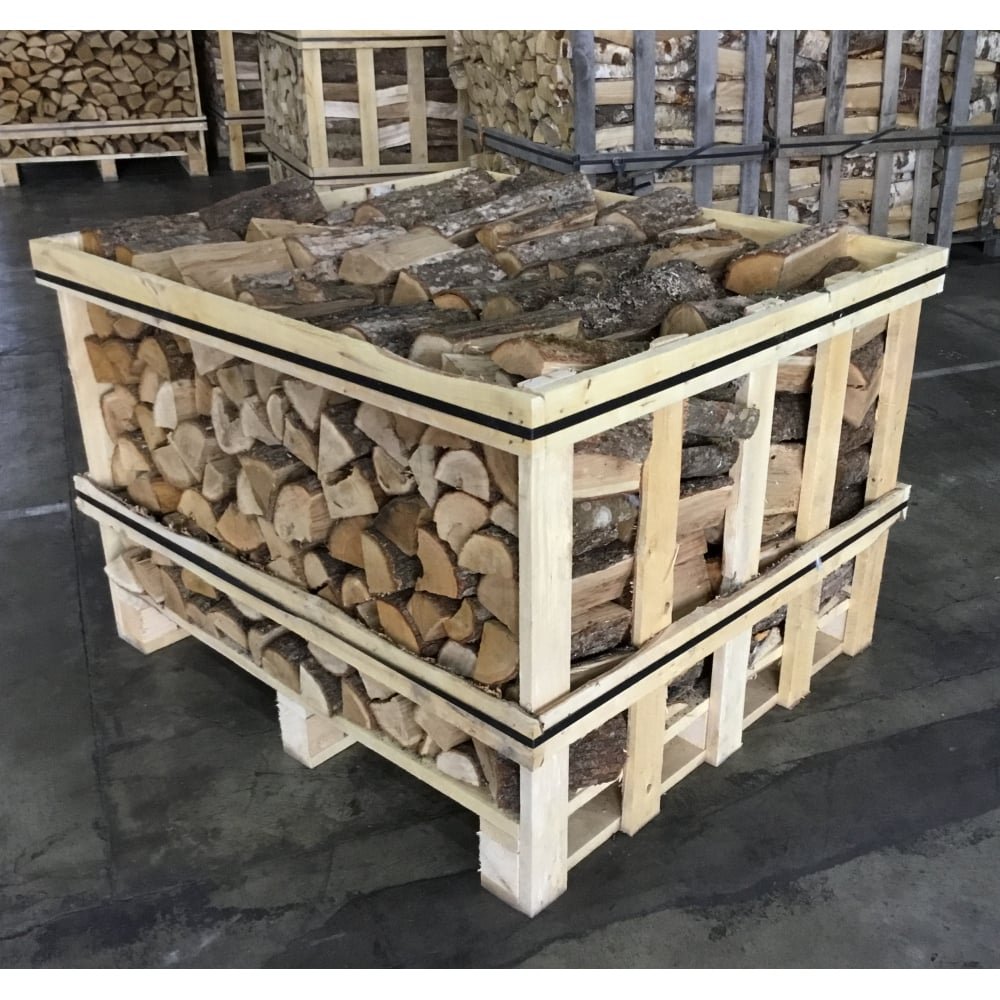 Kiln Dried OAK Logs Half Crate Kiln Dried OAK Logs Half Crate